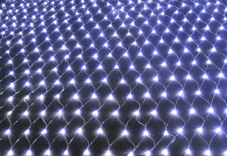 LED string lights outdoor waterproof fishing net lights filled with stars