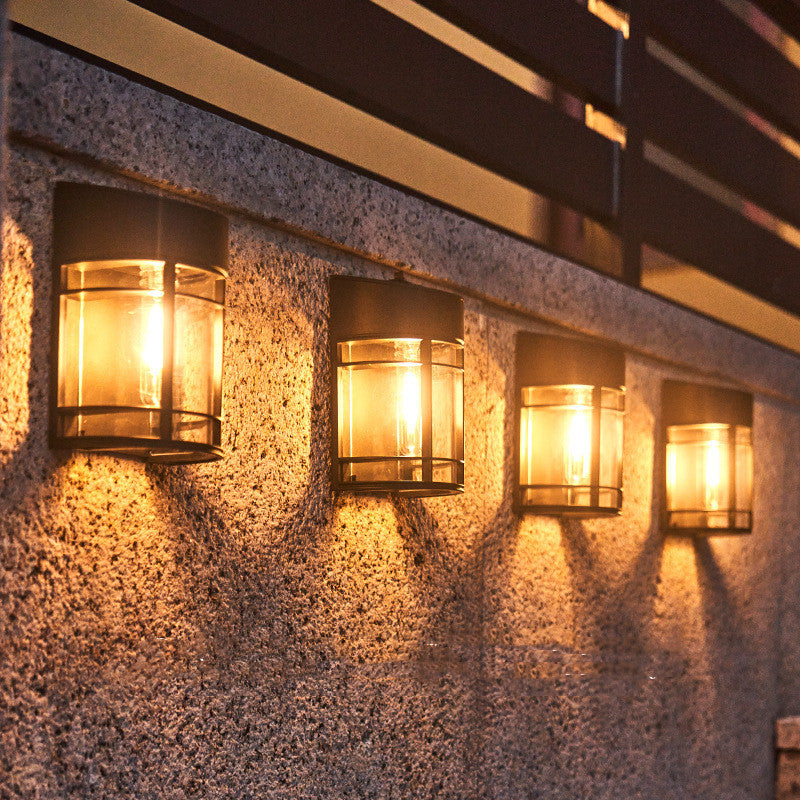 Outdoor wall solar lights