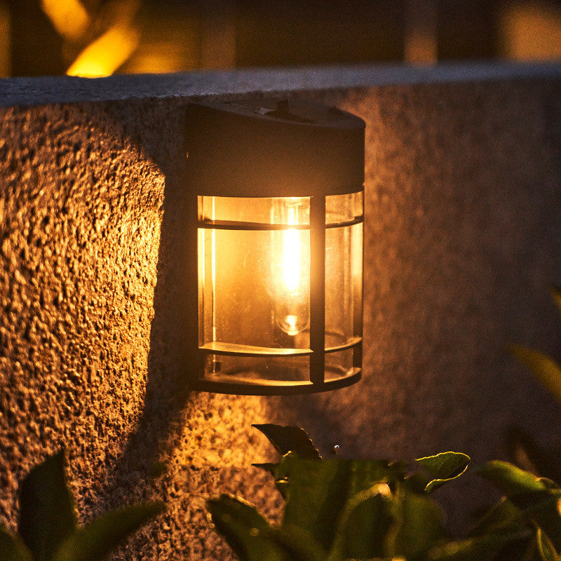 Outdoor wall solar lights